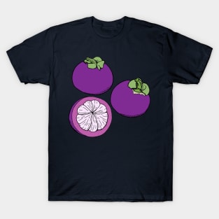 Purple mangosteen fruits T-Shirt